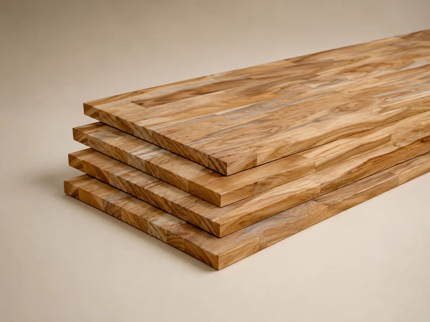 Panels, FSC®-certified teak from Soroteca